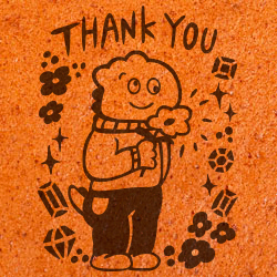 DE CARNERO CASTE 羊のカスティーリャ「Thank you」焼き印